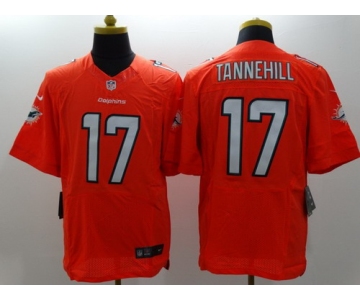 Nike Miami Dolphins #17 Ryan Tannehill 2013 Orange Elite Jersey