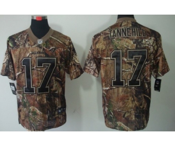 Nike Miami Dolphins #17 Ryan Tannehill Realtree Camo Elite Jersey