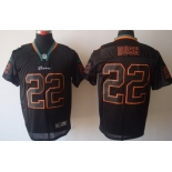 Nike Miami Dolphins #22 Reggie Bush Lights Out Black Elite Jersey