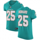 Nike Miami Dolphins #25 Xavien Howard Aqua Green Team Color Men's Stitched NFL Vapor Untouchable Elite Jersey