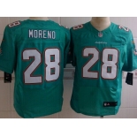 Nike Miami Dolphins #28 Knowshon Moreno 2013 Green Elite Jersey