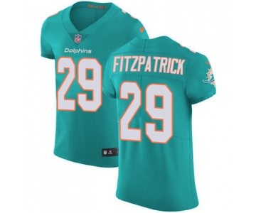 Nike Miami Dolphins #29 Minkah Fitzpatrick Aqua Green Team Color Men's Stitched NFL Vapor Untouchable Elite Jersey