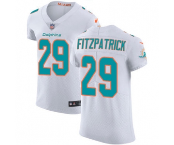 Nike Miami Dolphins #29 Minkah Fitzpatrick White Men's Stitched NFL Vapor Untouchable Elite Jersey