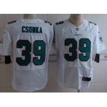 Nike Miami Dolphins #39 Larry Csonka 2013 White Elite Jersey