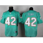 Nike Miami Dolphins #42 Charles Clay 2013 Green Elite Jersey