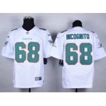 Nike Miami Dolphins #68 Richie Incognito 2013 White Elite Jersey