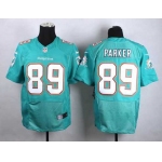 Nike Miami Dolphins #89 DeVante Parker 2013 Green Elite Jersey