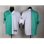 Nike Miami Dolphins Blank 2013 Green/White Two Tone Elite Jersey