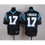 Men's Carolina Panthers #17 Devin Funchess Nike Black Elite Jersey