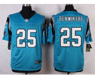 Men's Carolina Panthers #25 Bene Benwikere Light Blue Alternate NFL Nike Elite Jersey