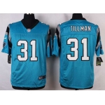 Men's Carolina Panthers #31 Charles Tillman Light Blue Alternate NFL Nike Elite Jersey