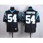 Men's Carolina Panthers #54 Shaq Thompson Nike Black Elite Jersey