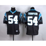 Men's Carolina Panthers #54 Shaq Thompson Nike Black Elite Jersey