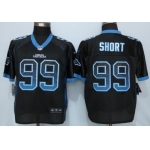 Men's Carolina Panthers #99 Kawann Short Black Drift Fashion NFL Nike Elite Jersey