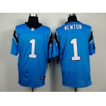 Nike Carolina Panthers #1 Cam Newton Light Blue Elite Jersey