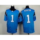 Nike Carolina Panthers #1 Cam Newton Light Blue Elite Jersey