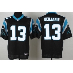 Nike Carolina Panthers #13 Kelvin Benjamin Black Elite Jersey
