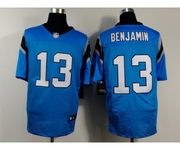 Nike Carolina Panthers #13 Kelvin Benjamin Light Blue Elite Jersey