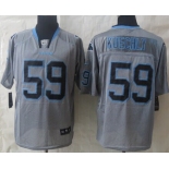 Nike Carolina Panthers #59 Luke Kuechly Lights Out Gray Elite Jersey