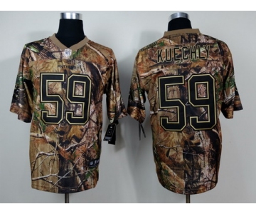 Nike Carolina Panthers #59 Luke Kuechly Realtree Camo Elite Jersey