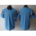 Nike Carolina Panthers Blank Light Blue Elite Jersey