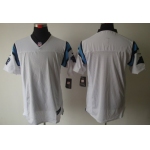 Nike Carolina Panthers Blank White Elite Jersey