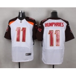 Men's Tampa Bay Buccaneers #11 Adam Humphries White Road NFL Nike Elite Jersey