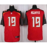 Men's Tampa Bay Buccaneers #19 Roberto Aguayo Red Team Color NFL Nike Elite Jersey