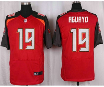 Men's Tampa Bay Buccaneers #19 Roberto Aguayo Red Team Color NFL Nike Elite Jersey