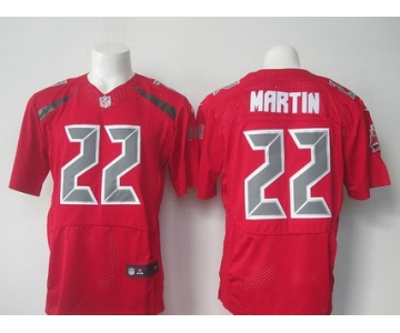 Men's Tampa Bay Buccaneers #22 Doug Martin Nike Red Color Rush 2015 NFL Elite Jersey