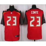 Men's Tampa Bay Buccaneers #23 Chris Conte Red Team Color NFL Nike Elite Jersey