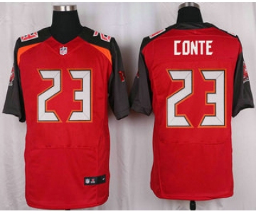 Men's Tampa Bay Buccaneers #23 Chris Conte Red Team Color NFL Nike Elite Jersey