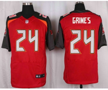 Men's Tampa Bay Buccaneers #24 Brent Grimes Red Team Color NFL Nike Elite Jersey