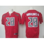 Men's Tampa Bay Buccaneers #28 Vernon Hargreaves III Red Team Color NFL Nike Elite Jersey