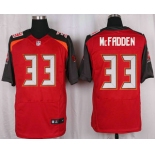 Men's Tampa Bay Buccaneers #33 Kimario McFadden Red Team Color NFL Nike Elite Jersey