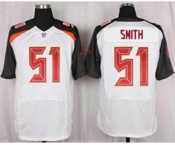 Men's Tampa Bay Buccaneers #51 Daryl Smith White Road NFL Nike Elite Jersey