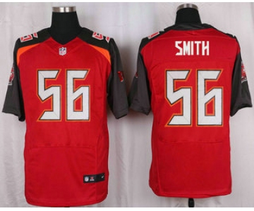 Men's Tampa Bay Buccaneers #56 Jacquies Smith Red Team Color NFL Nike Elite Jersey