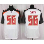 Men's Tampa Bay Buccaneers #56 Jacquies Smith White Road NFL Nike Elite Jersey