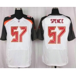 Men's Tampa Bay Buccaneers #57 Noah Spence White Road NFL Nike Elite Jersey