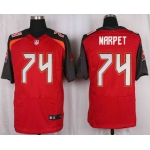 Men's Tampa Bay Buccaneers #74 Ali Marpet Red Team Color NFL Nike Elite Jersey