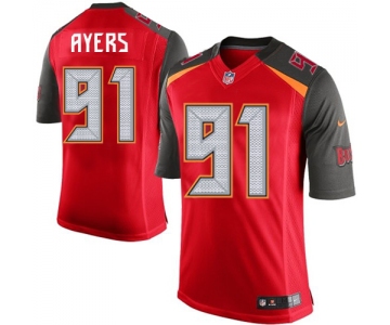 Men's Tampa Bay Buccaneers #91 Robert Ayers Red Team Color NFL Nike Elite Jersey