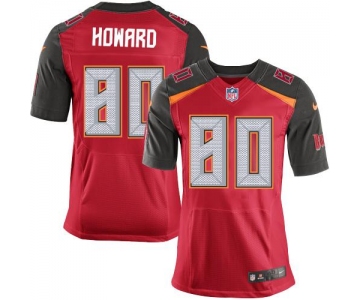 Nike Buccaneers #80 O. J. Howard Red Team Color Men's Stitched NFL New Elite Jersey