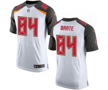 Nike Buccaneers #84 Cameron Brate White Men's Stitched NFL New Elite Jersey