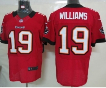 Nike Tampa Bay Buccaneers #19 Mike Williams Red Elite Jersey