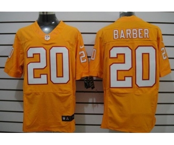 Nike Tampa Bay Buccaneers #20 Ronde Barber Orange Elite Jersey