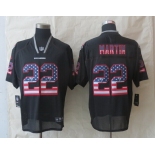 Nike Tampa Bay Buccaneers #22 Doug Martin 2014 USA Flag Fashion Black Elite Jersey