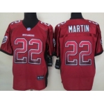 Nike Tampa Bay Buccaneers #22 Doug Martin Drift Fashion Red Elite Jersey