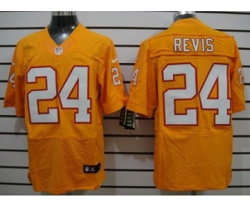 Nike Tampa Bay Buccaneers #24 Darrelle Revis Orange Elite Jersey