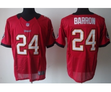 Nike Tampa Bay Buccaneers #24 Mark Barron Red Elite Jersey