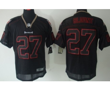 Nike Tampa Bay Buccaneers #27 LeGarrette Blount Lights Out Black Elite Jersey